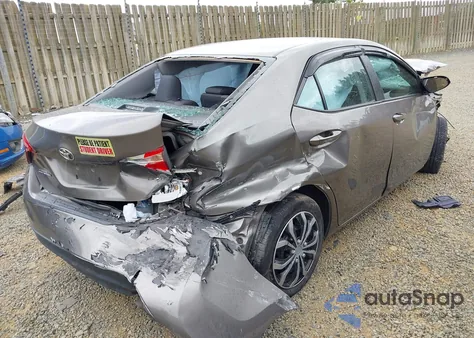 2018 Toyota Corolla L/Le/Xle/Se/Xse z USA, uszkodzony, nr VIN 2T1BURHE5JC042611